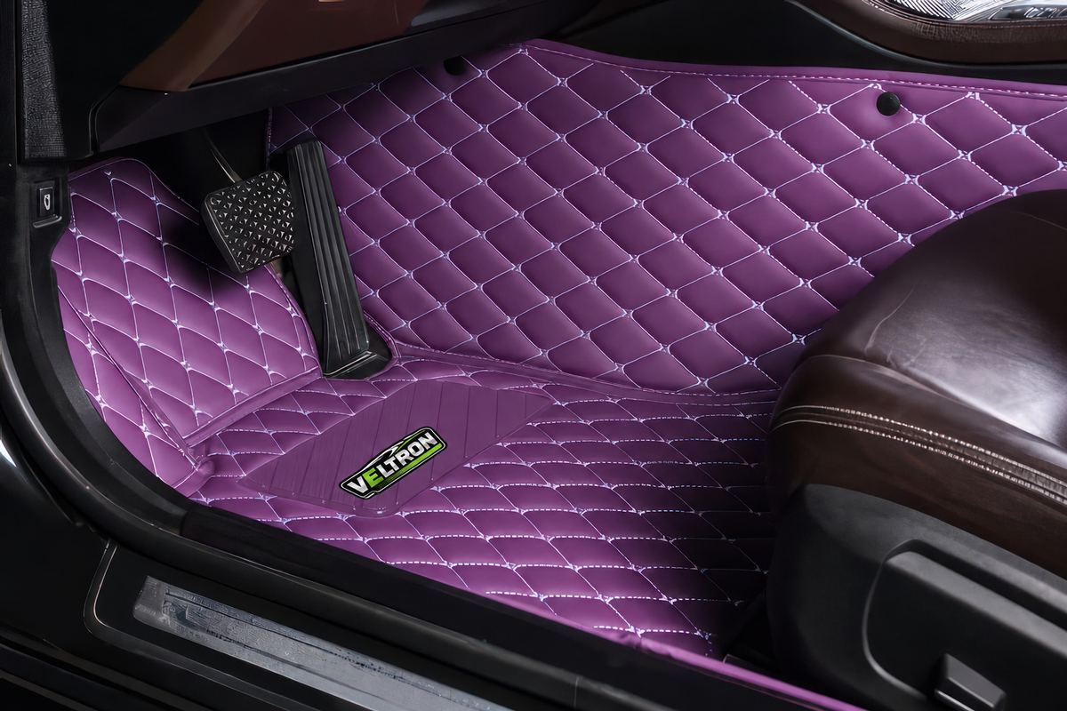 Purple Car Mats