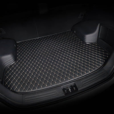 Black & Beige Car Boot Liners