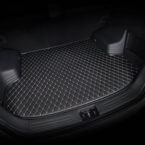Black & Beige Car Boot Liners
