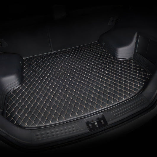 Black & Beige Car Boot Liners