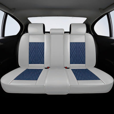 Blue & Gray Car Seat Covers