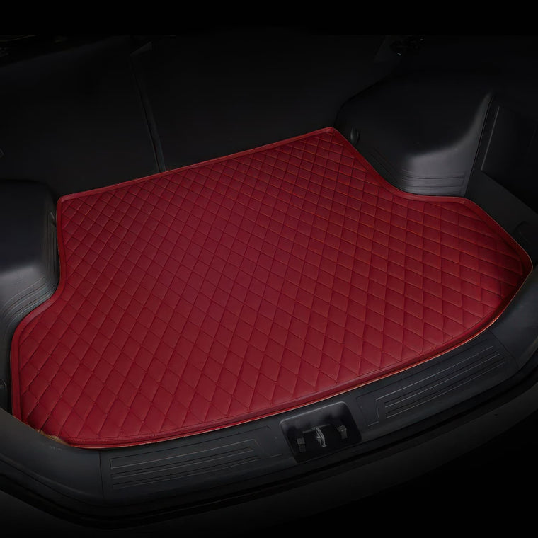 Wine Red Car Boot Liners