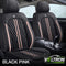 Black & Pink Car Seat Covers