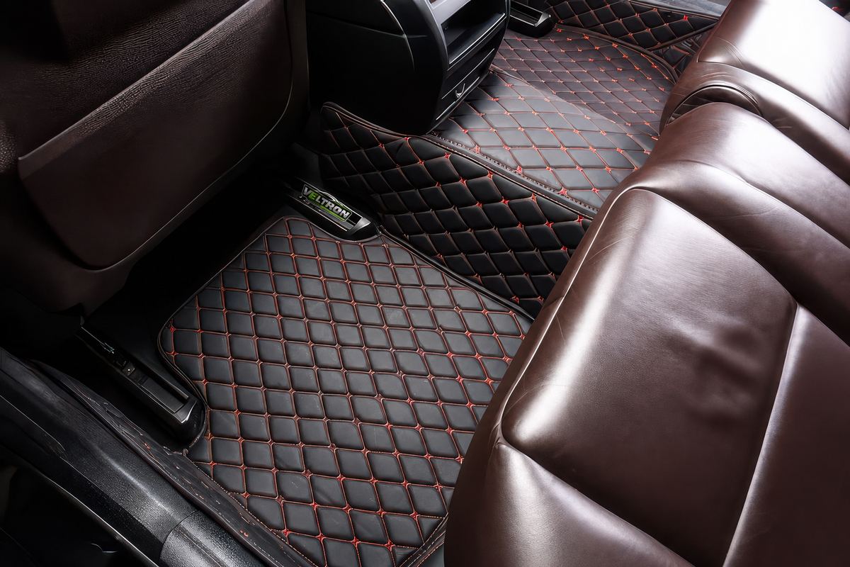 Black & Red Car Mats