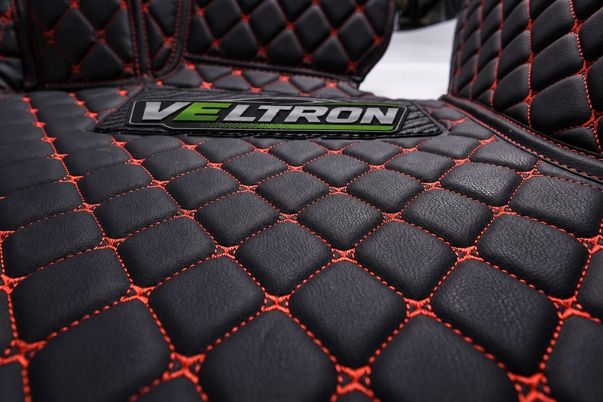 Black & Red Car Mats