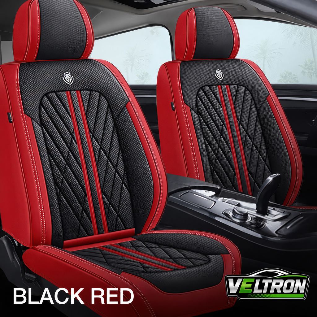 Black & Red Car Seat Covers