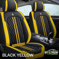 Black & Yellow Car Seat Covers